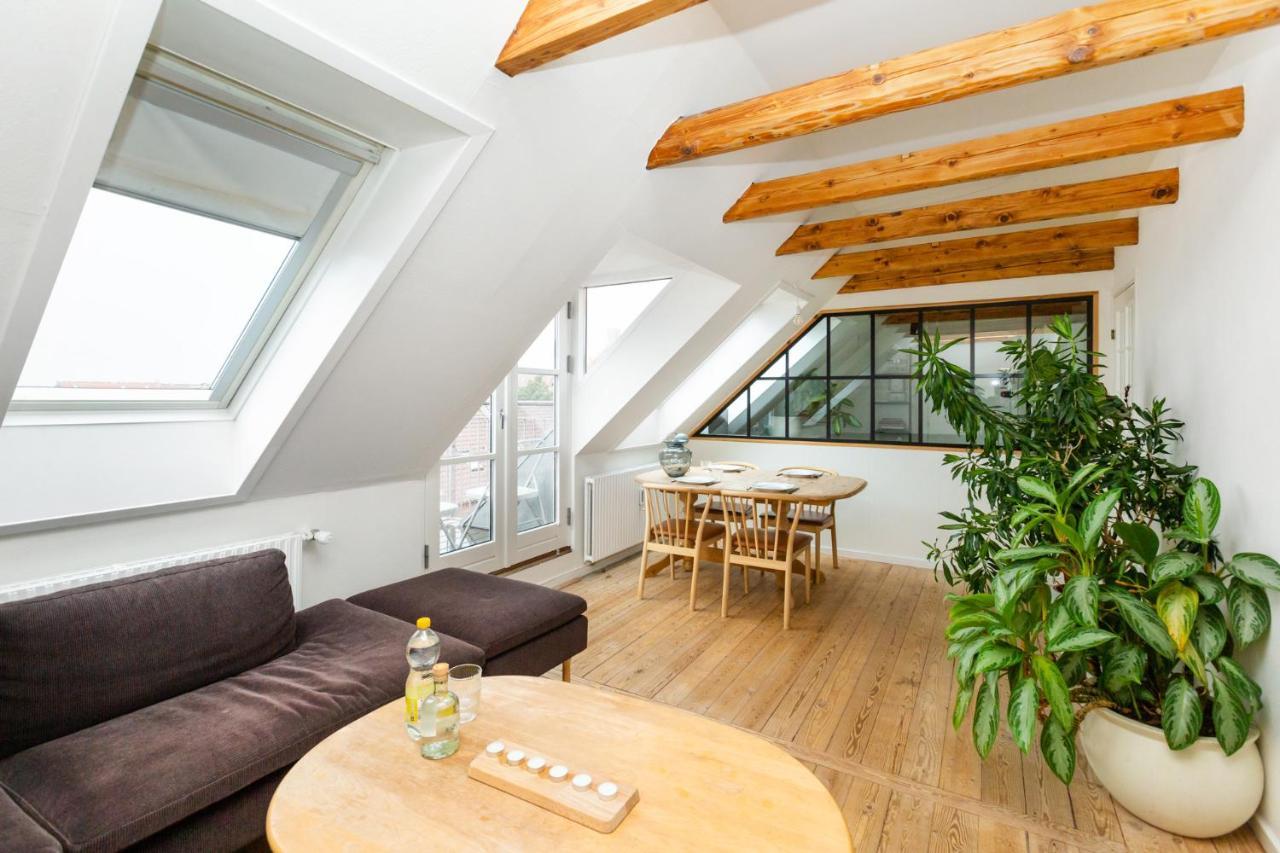 Come Stay In Penthouse With Room For 2-People Århus Kültér fotó