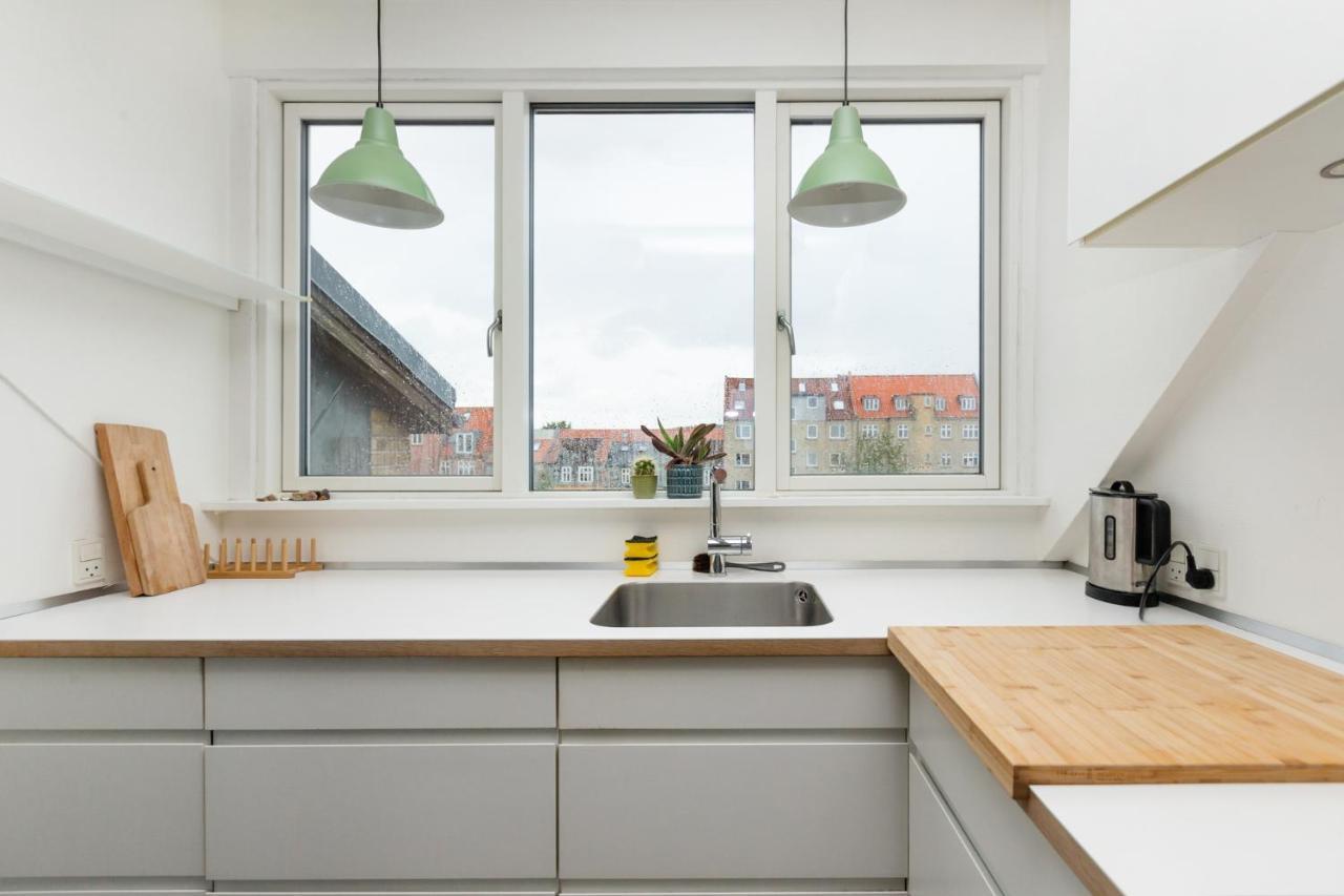 Come Stay In Penthouse With Room For 2-People Århus Kültér fotó