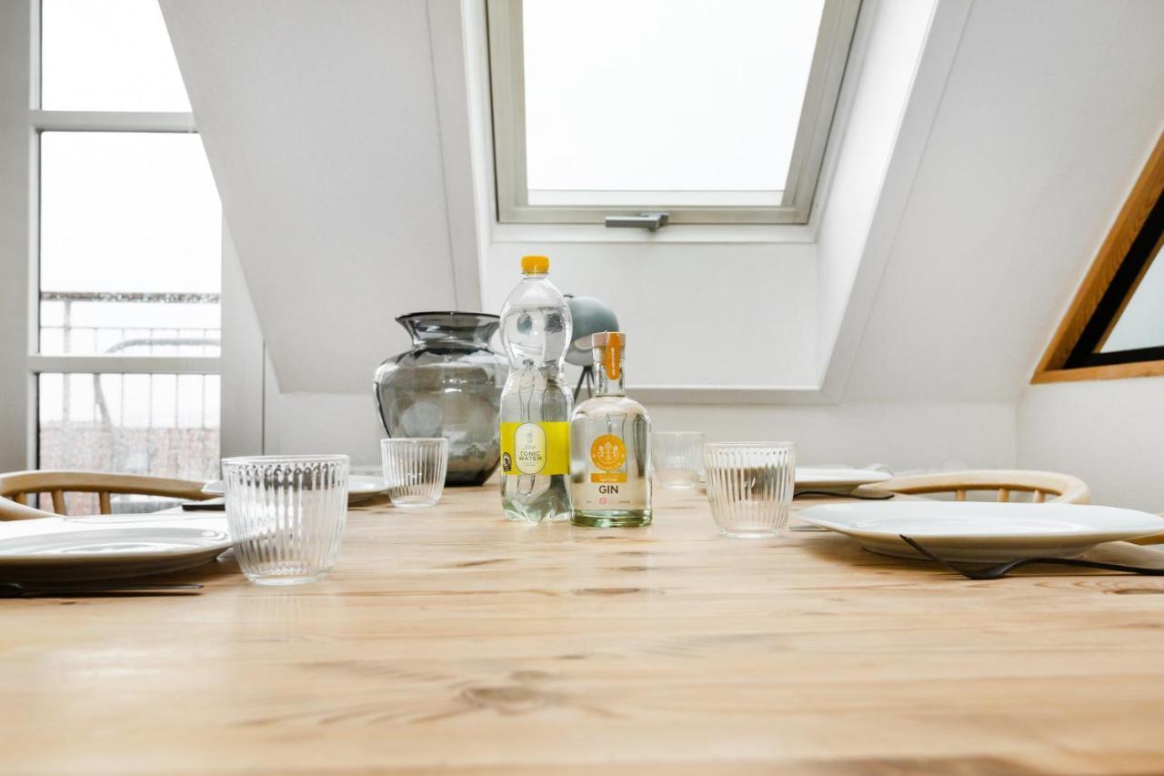 Come Stay In Penthouse With Room For 2-People Århus Kültér fotó